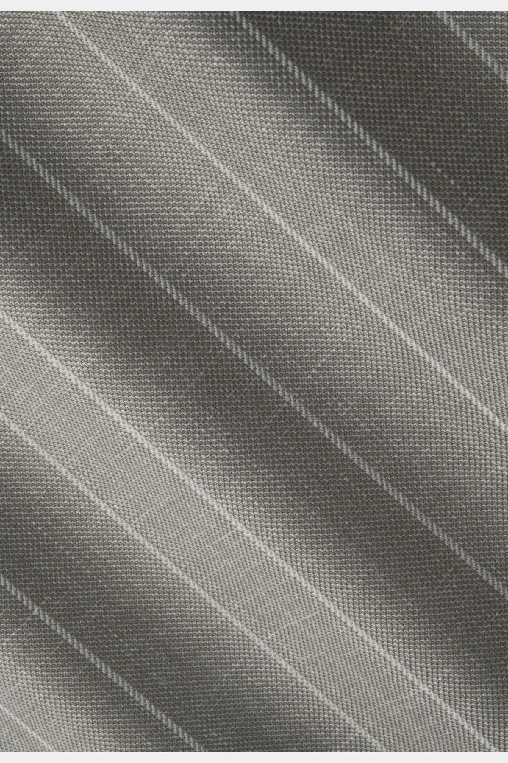 SUITSUPPLY Havana Anzug Taupe Gestreift-Männlich Casual Anzüge