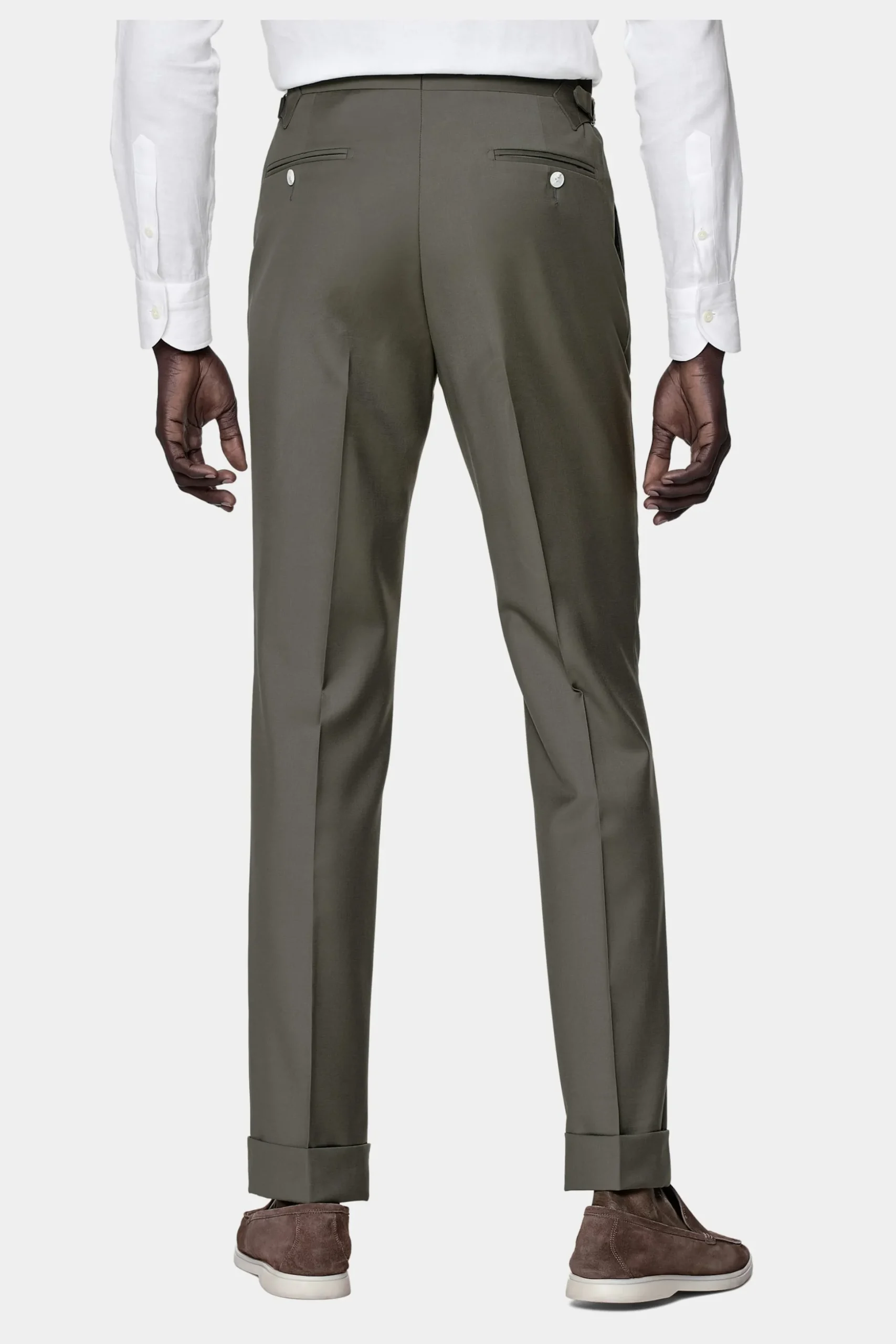 SUITSUPPLY Havana Ganzjahresanzug Mittelgrün-Männlich Business Anzüge