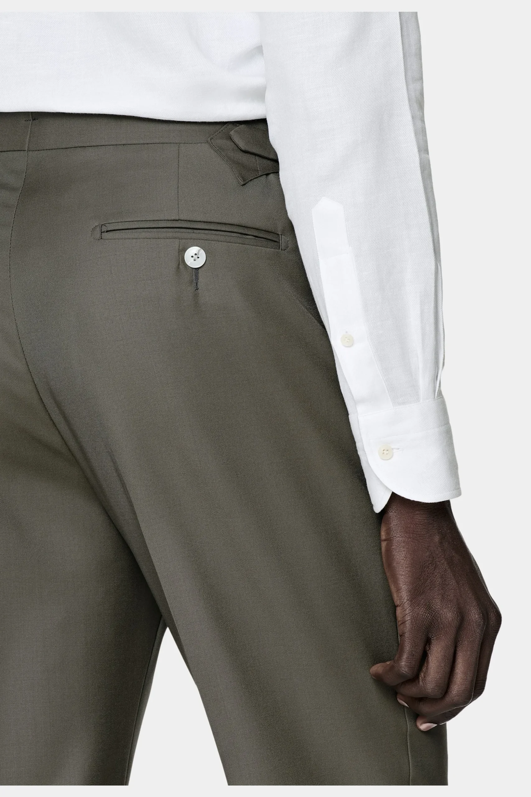 SUITSUPPLY Havana Ganzjahresanzug Mittelgrün-Männlich Business Anzüge