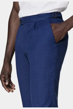 SUITSUPPLY Havana Ganzjahresanzug Mittelblau-Männlich Business Anzüge