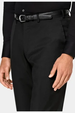 SUITSUPPLY Havana Ganzjahresanzug Schwarz-Männlich Business Anzüge