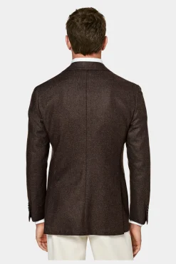 SUITSUPPLY Havana Sakko Braun-Männlich Klassische Sakkos