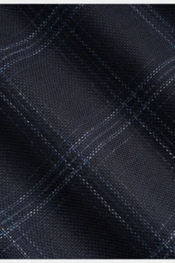 SUITSUPPLY Havana Sakko Dunkelblau Kariert-Männlich Klassische Sakkos