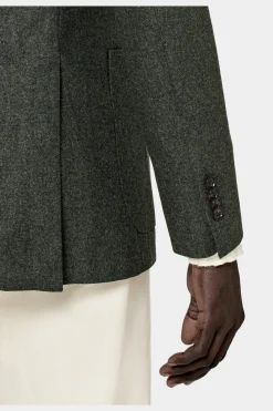 SUITSUPPLY Havana Sakko Dunkelgrün-Männlich Klassische Sakkos
