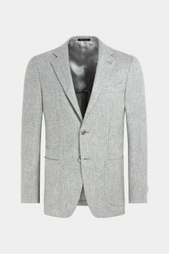 SUITSUPPLY Havana Sakko Hellgrau-Männlich Klassische Sakkos