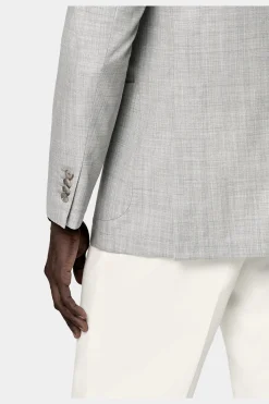 SUITSUPPLY Havana Sakko Hellgrau-Männlich Klassische Sakkos