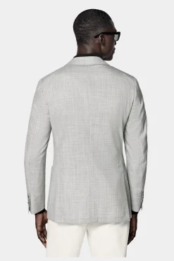 SUITSUPPLY Havana Sakko Hellgrau-Männlich Klassische Sakkos