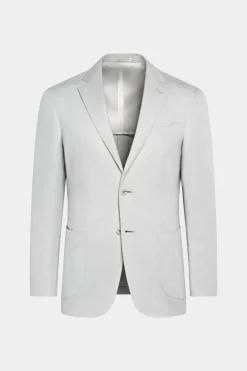 SUITSUPPLY Havana Sakko Hellgrau-Männlich Klassische Sakkos