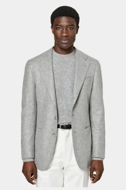 SUITSUPPLY Havana Sakko Hellgrau-Männlich Klassische Sakkos