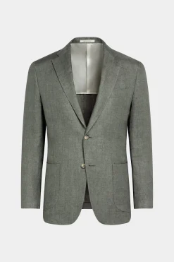 SUITSUPPLY Havana Sakko Mittelgrün-Männlich Klassische Sakkos