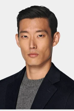 SUITSUPPLY Havana Sakko Navy-Männlich Klassische Sakkos