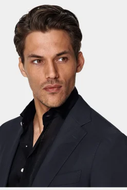 SUITSUPPLY Havana Sakko Navy-Männlich Klassische Sakkos