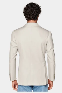 SUITSUPPLY Havana Sakko Sand-Männlich Klassische Sakkos