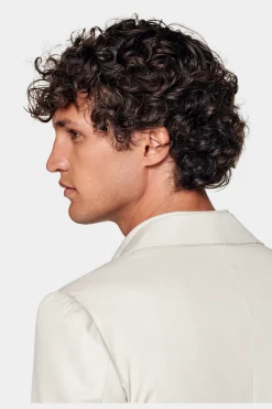 SUITSUPPLY Havana Sakko Sand-Männlich Klassische Sakkos