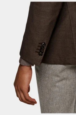 SUITSUPPLY Havana Sakko Taupe-Männlich Klassische Sakkos