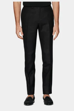 SUITSUPPLY Havana Smoking Schwarz-Männlich Casual Anzüge