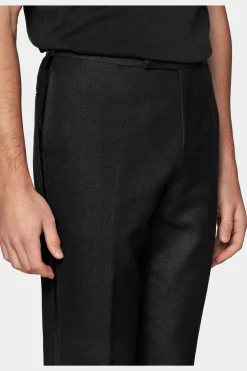 SUITSUPPLY Havana Smoking Schwarz-Männlich Casual Anzüge