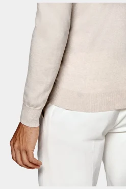 SUITSUPPLY Hellbraun Halber Reißverschluss-Männlich Cardigans & Troyer