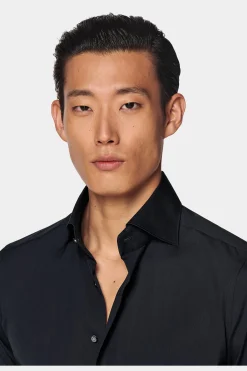 SUITSUPPLY Hemd Navy Extra Slim Fit-Männlich Klassische Hemden
