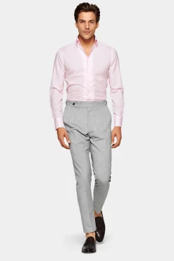 SUITSUPPLY Hemd Pink Extra Slim Fit-Männlich Klassische Hemden