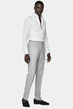 SUITSUPPLY Hemd Weiss Extra Slim Fit-Männlich Klassische Hemden