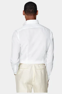 SUITSUPPLY Hemd Weiss Extra Slim Fit-Männlich Klassische Hemden