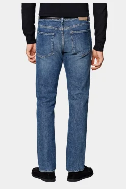SUITSUPPLY Jules Jeans Mittelblau 5-Pocket-Männlich Jeans & Casual Hosen