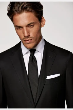 SUITSUPPLY Krawatte Schwarz-Männlich Smoking Accessoires
