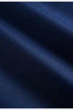 SUITSUPPLY Lazio Anzug Dreiteiler Mittelblau-Männlich Business Anzüge