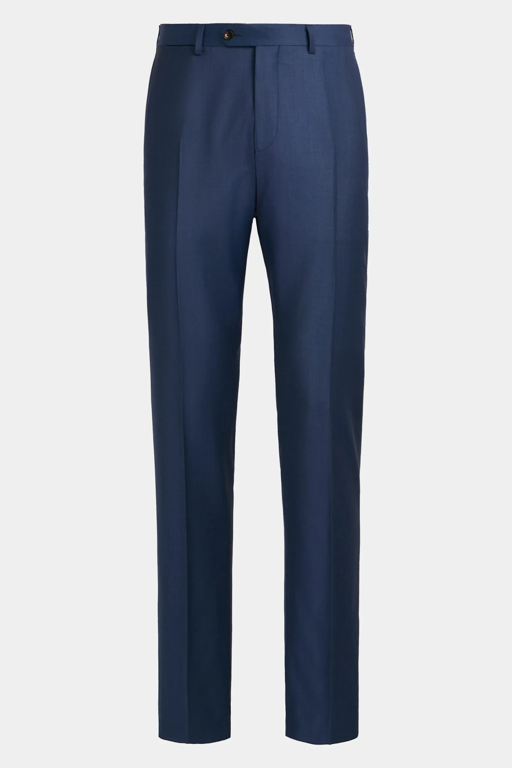 SUITSUPPLY Lazio Anzug Dreiteiler Mittelblau-Männlich Business Anzüge