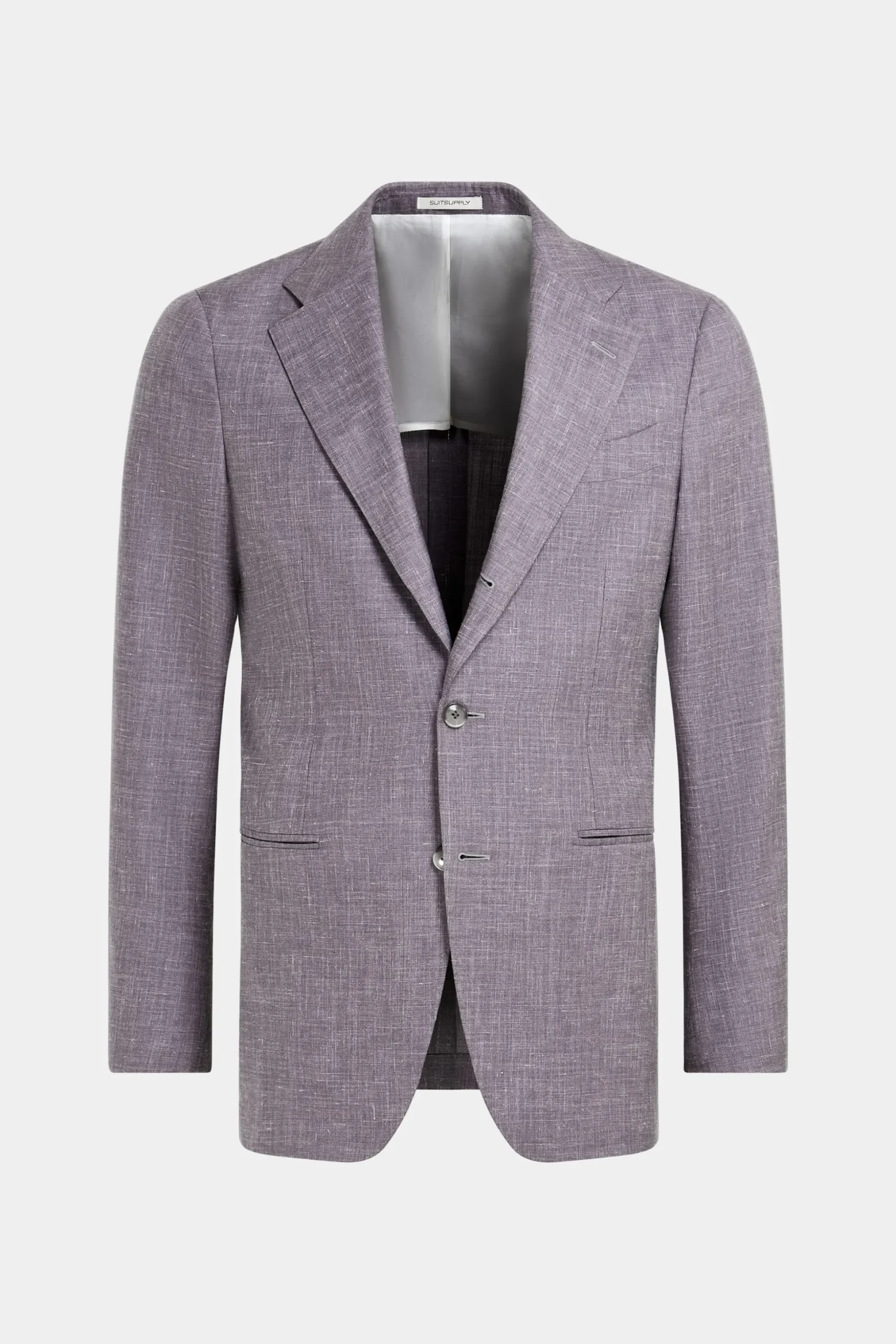 SUITSUPPLY Lazio Anzug Dreiteiler Purpur-Männlich Casual Anzüge