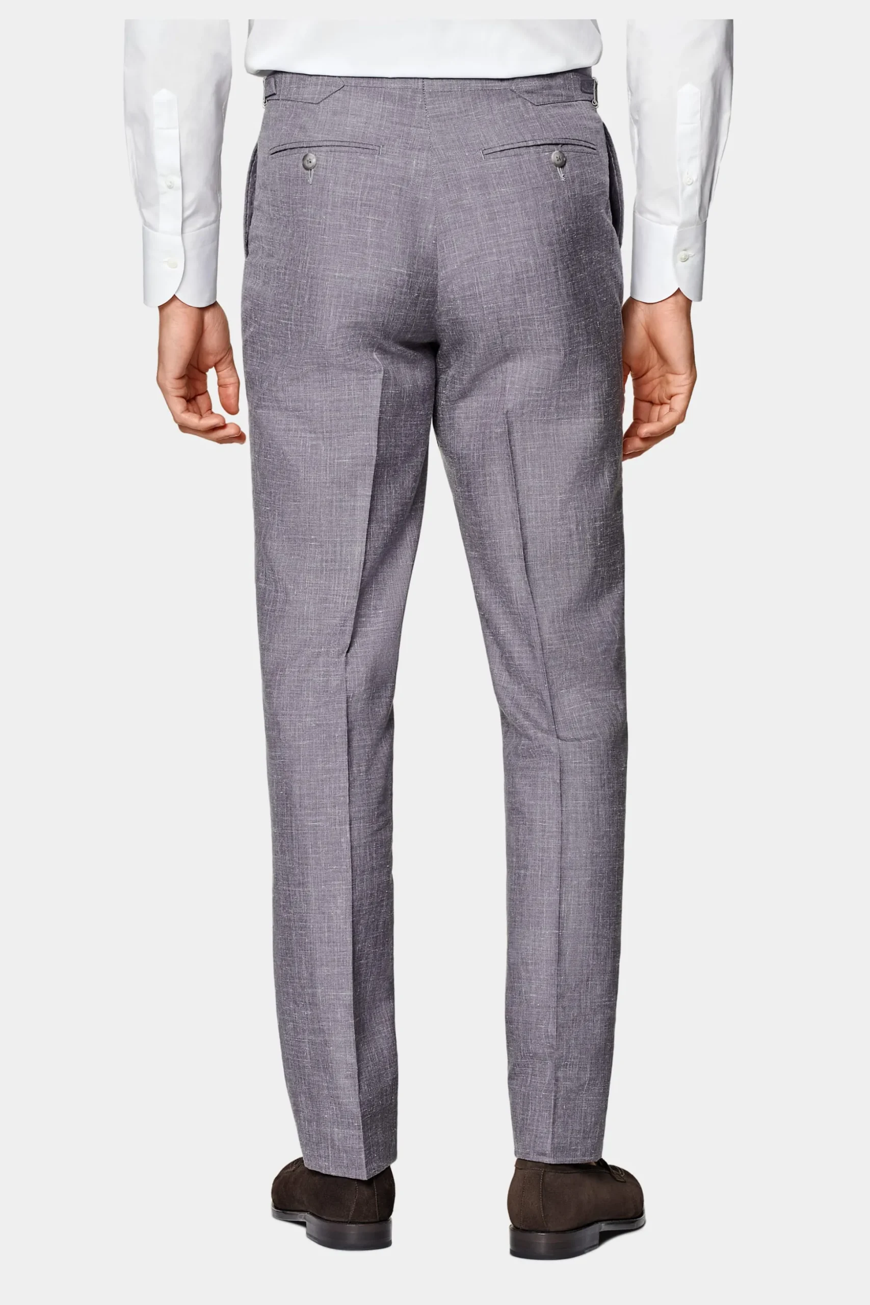SUITSUPPLY Lazio Anzug Dreiteiler Purpur-Männlich Casual Anzüge