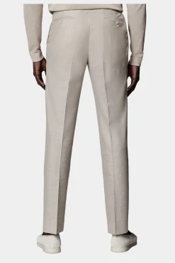 SUITSUPPLY Lazio Anzug Dreiteiler Sand-Männlich Casual Anzüge