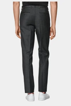 SUITSUPPLY Lazio Anzug Dunkelgrau-Männlich Business Anzüge