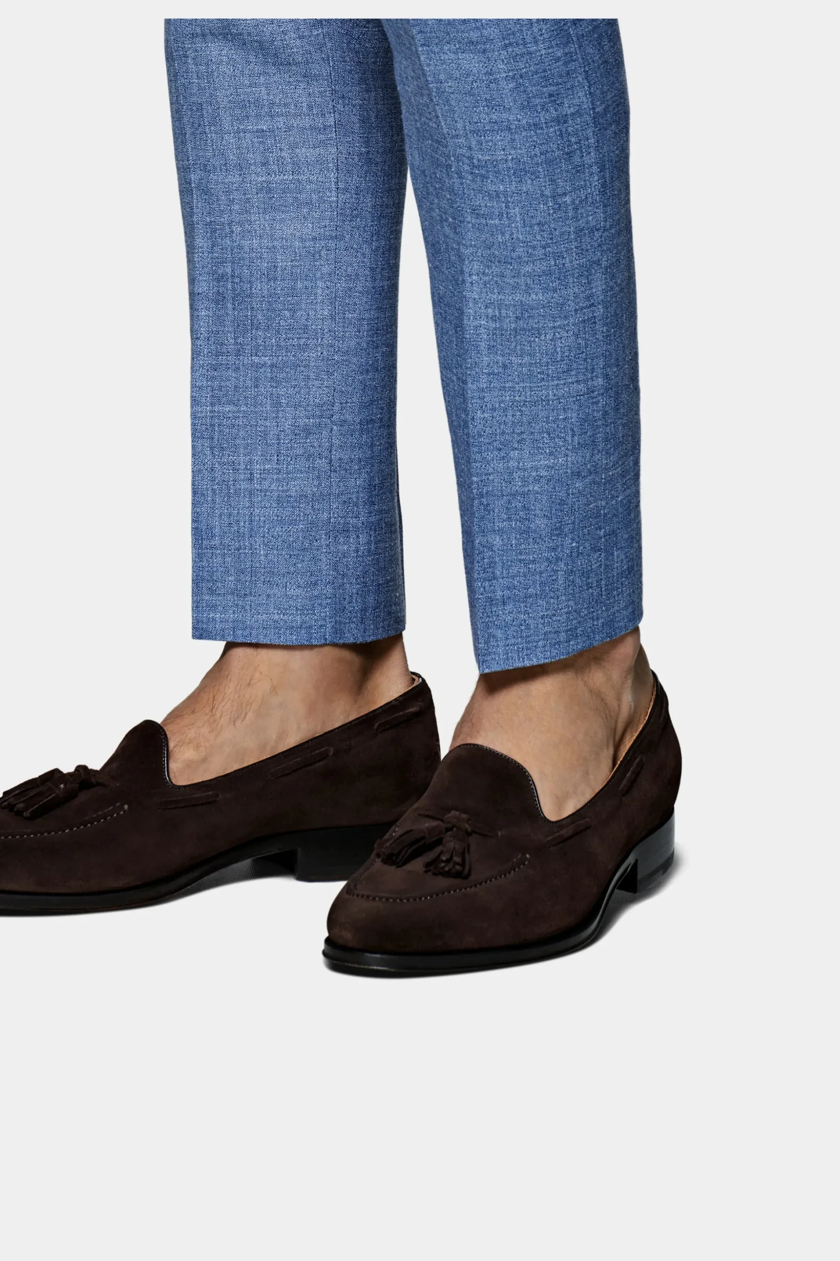 SUITSUPPLY Lazio Anzug Hellblau-Männlich Casual Anzüge