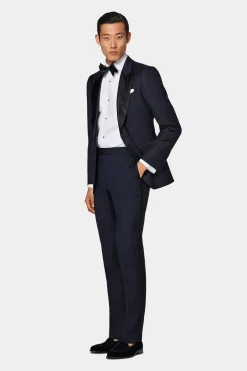 SUITSUPPLY Lazio Dinnerjackett Navy-Männlich Dinnerjacketts