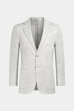 SUITSUPPLY Lazio Sakko Off-White-Männlich Klassische Sakkos