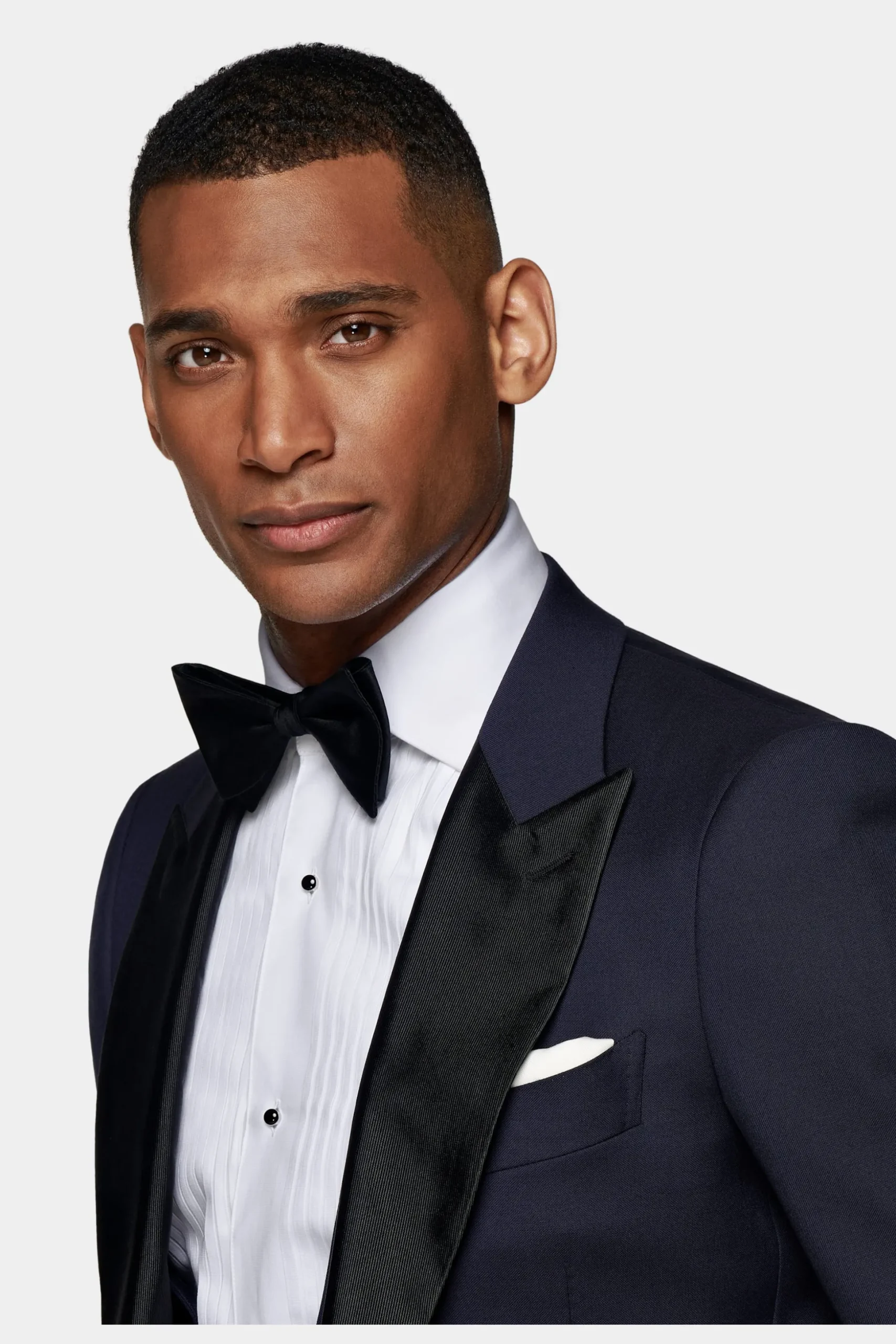 SUITSUPPLY Lazio Smoking Dreiteiler Navy-Männlich Smokings