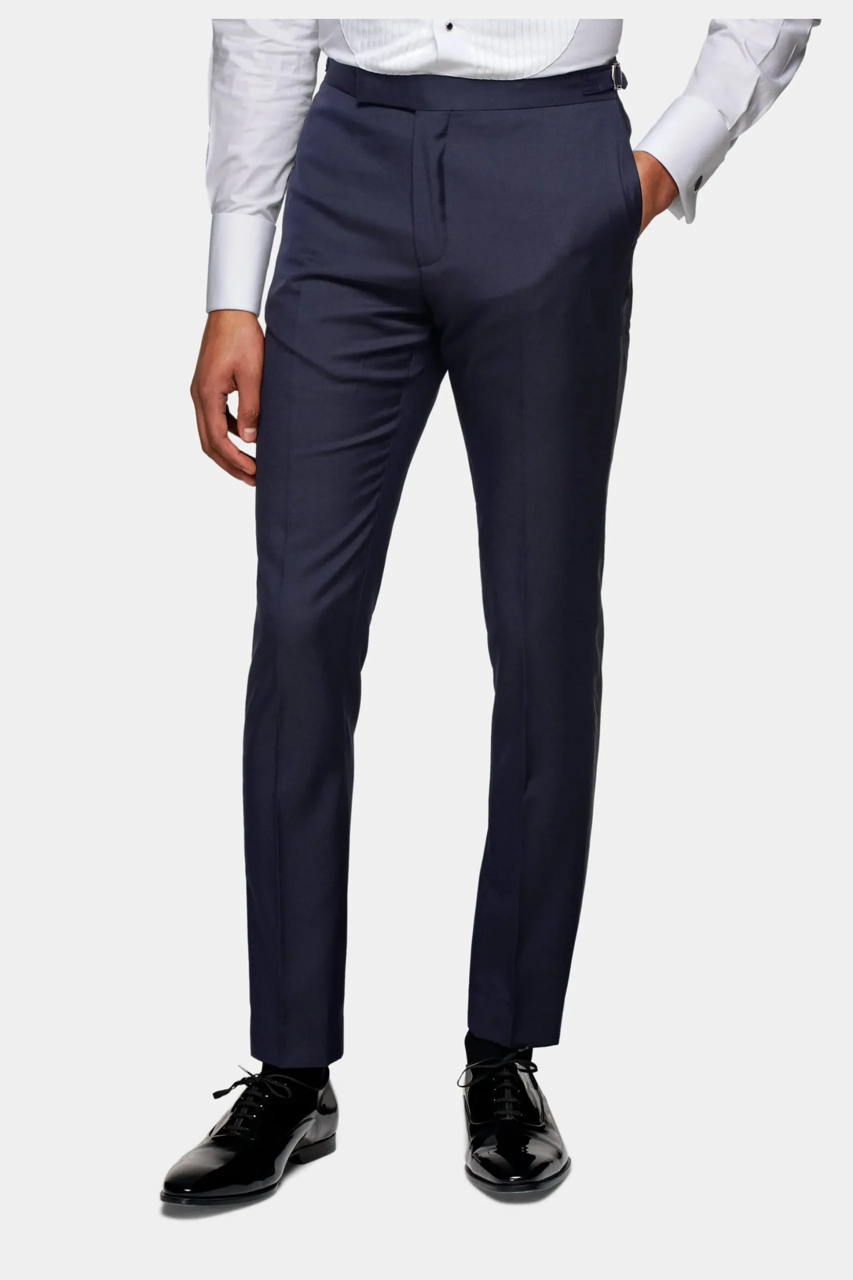 SUITSUPPLY Lazio Smoking Dreiteiler Navy-Männlich Smokings