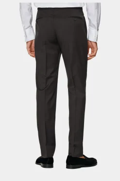 SUITSUPPLY Lazio Smoking Dunkelbraun-Männlich Smokings