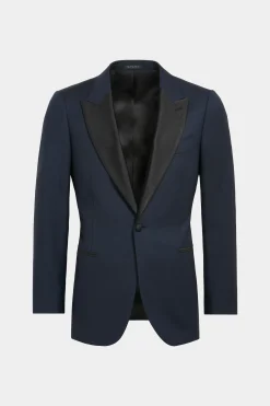 SUITSUPPLY Lazio Smoking Navy-Männlich Smokings