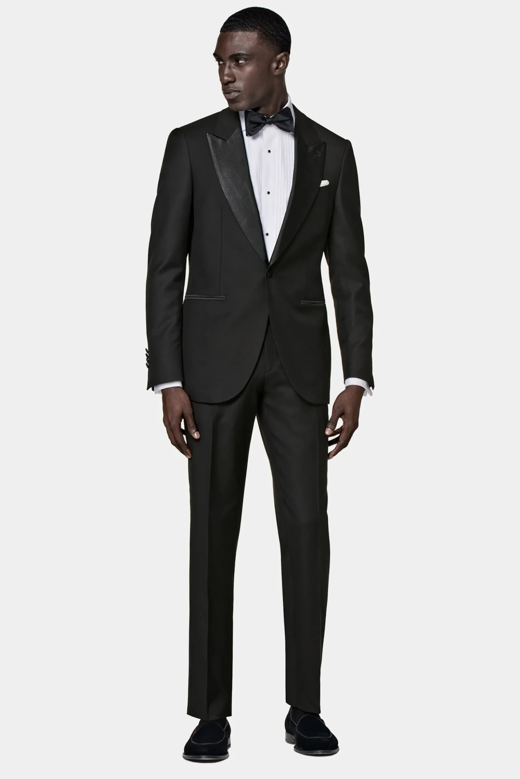 SUITSUPPLY Lazio Smoking Schwarz-Männlich Smokings