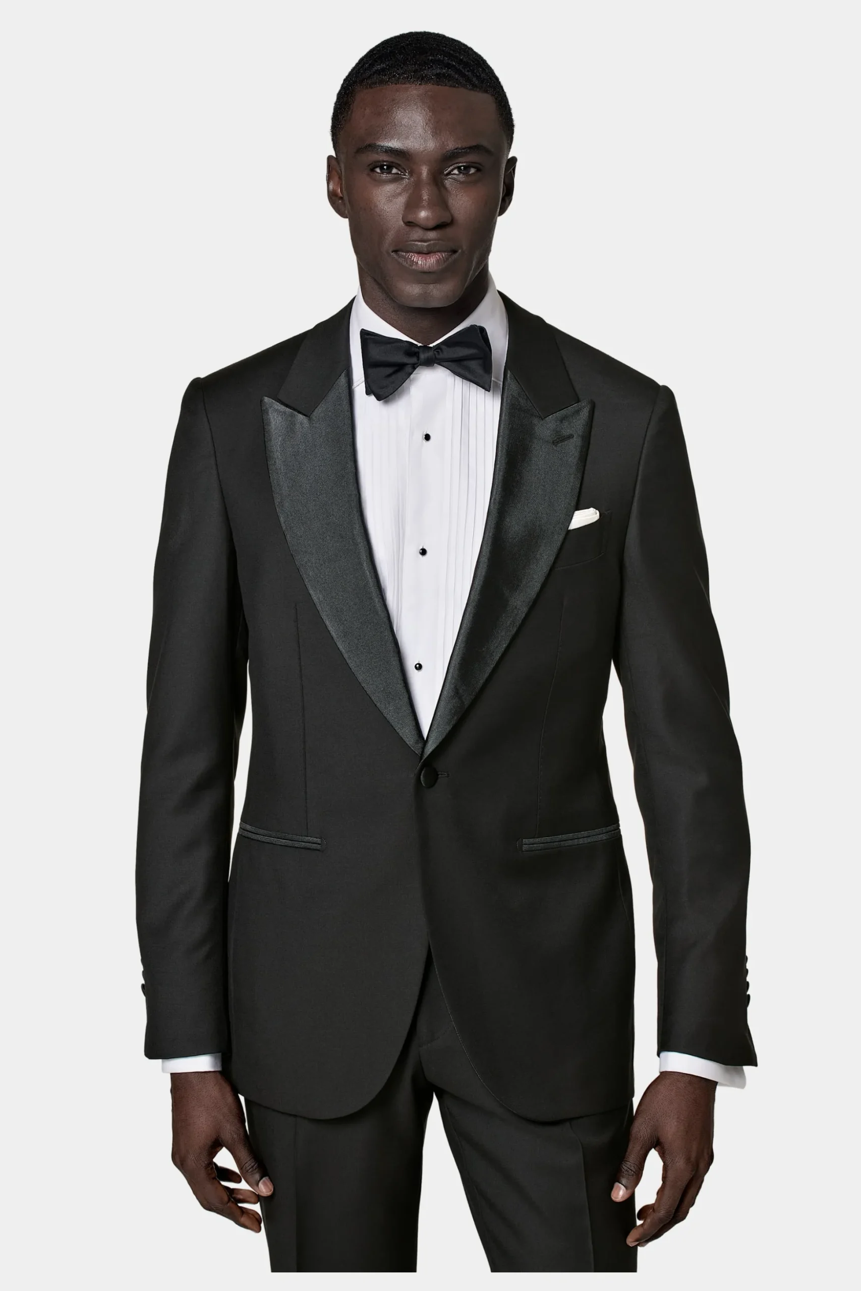 SUITSUPPLY Lazio Smoking Schwarz-Männlich Smokings