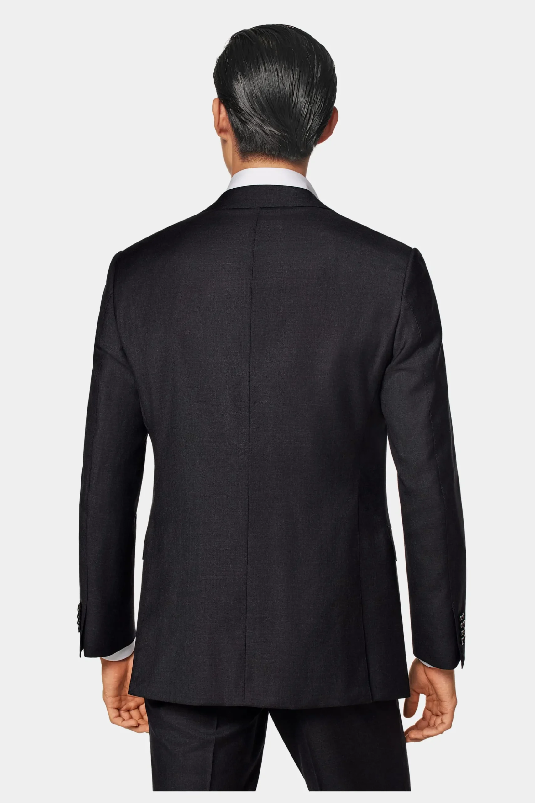SUITSUPPLY Napoli Ganzjahresanzug Dunkelgrau-Männlich Business Anzüge