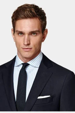 SUITSUPPLY Napoli Ganzjahresanzug Navy-Männlich Hochzeitsanzüge