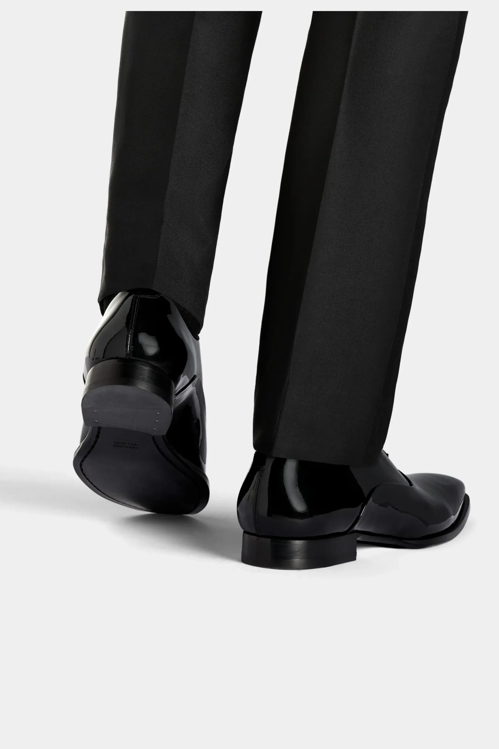 SUITSUPPLY Oxford Smoking Schwarz-Männlich Smokingschuhe