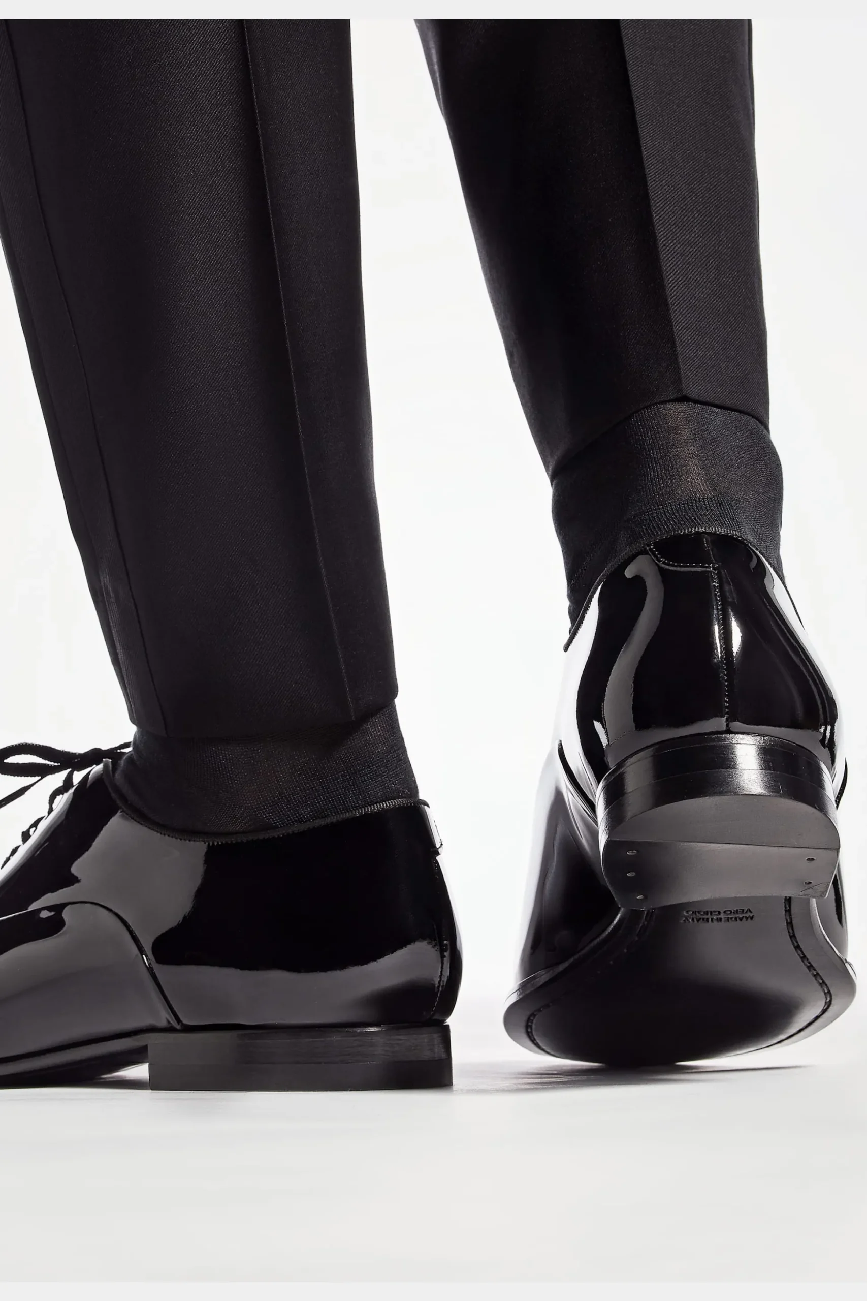 SUITSUPPLY Oxford Smoking Schwarz-Männlich Smokingschuhe