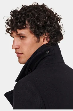 SUITSUPPLY Peacoat Navy-Männlich Elegante Mäntel
