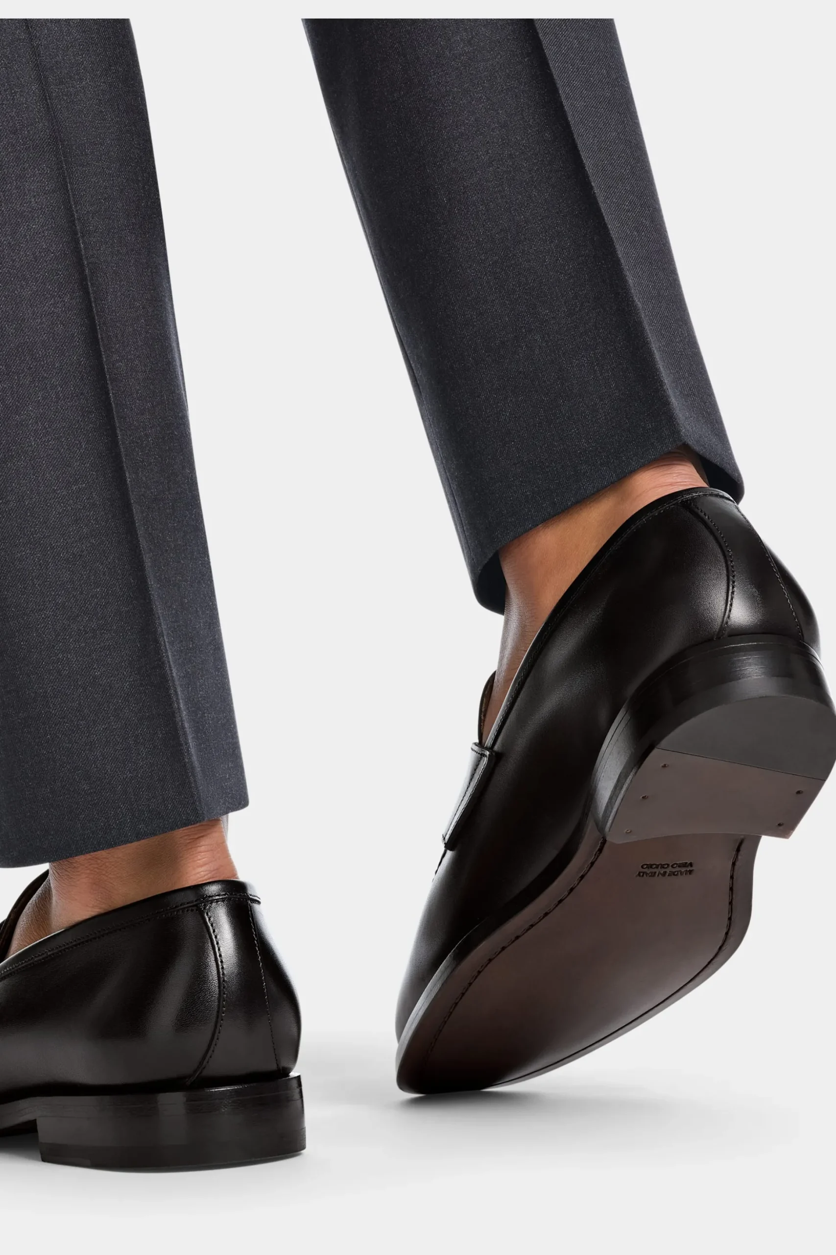 SUITSUPPLY Penny Loafer Schwarz-Männlich Loafers & Slipper