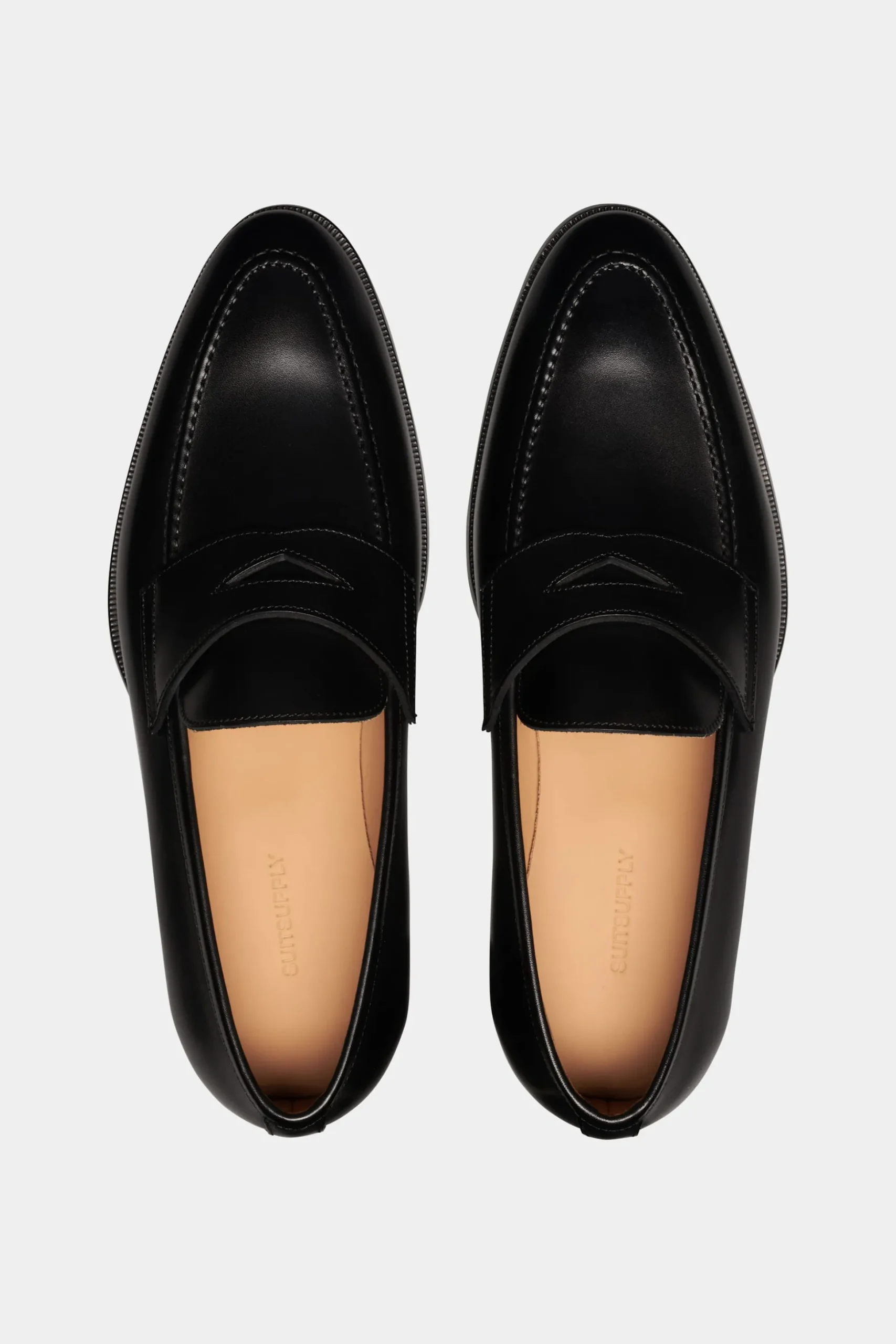 SUITSUPPLY Penny Loafer Schwarz-Männlich Loafers & Slipper